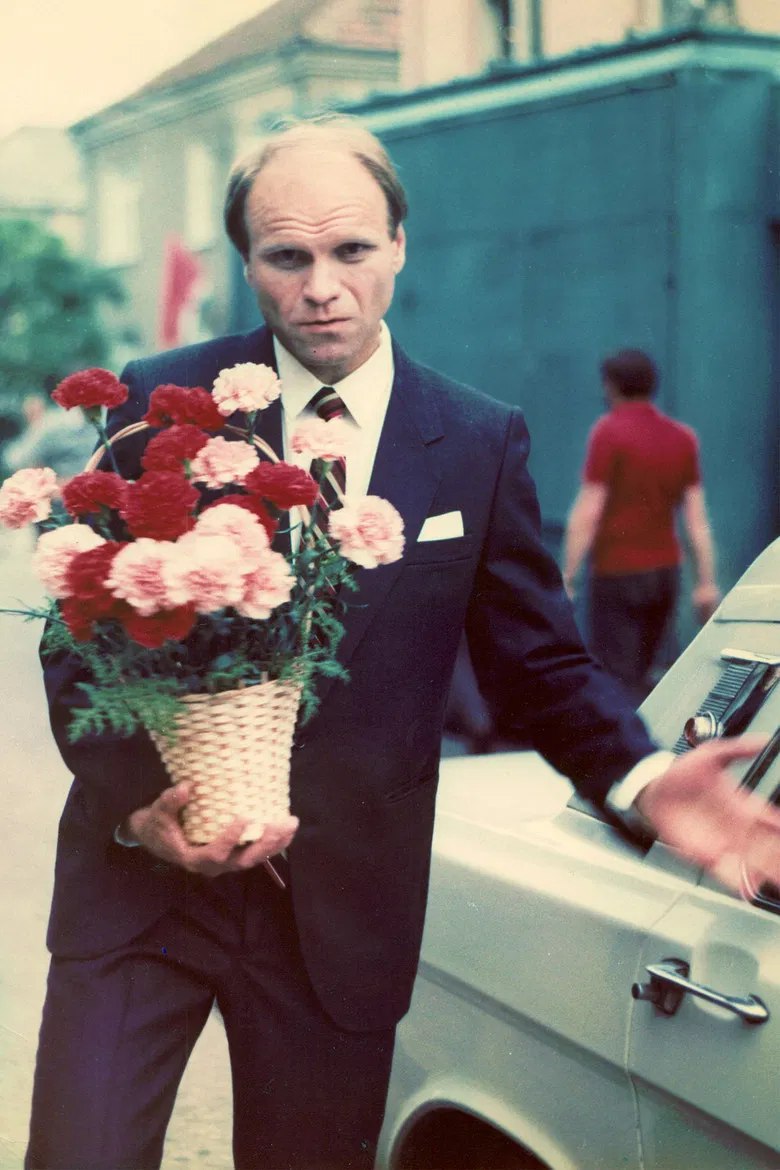 Exhibition poster background