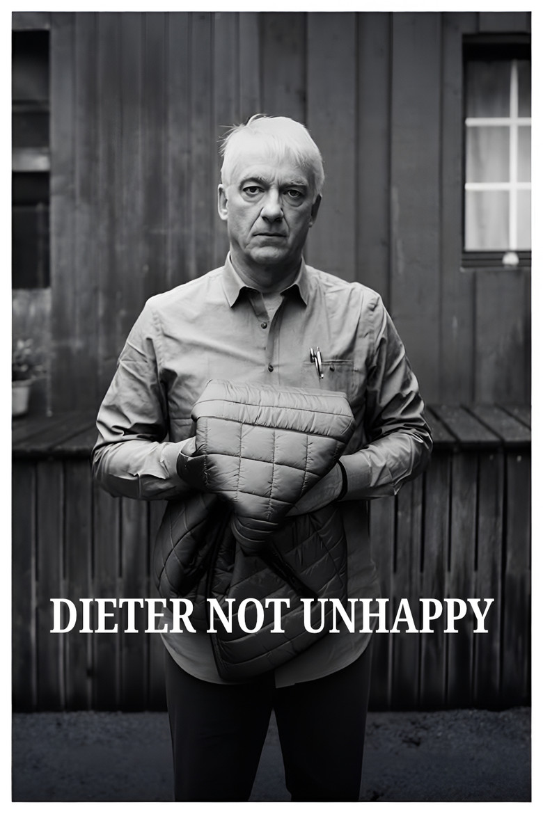 Dieter Not Unhappy poster background