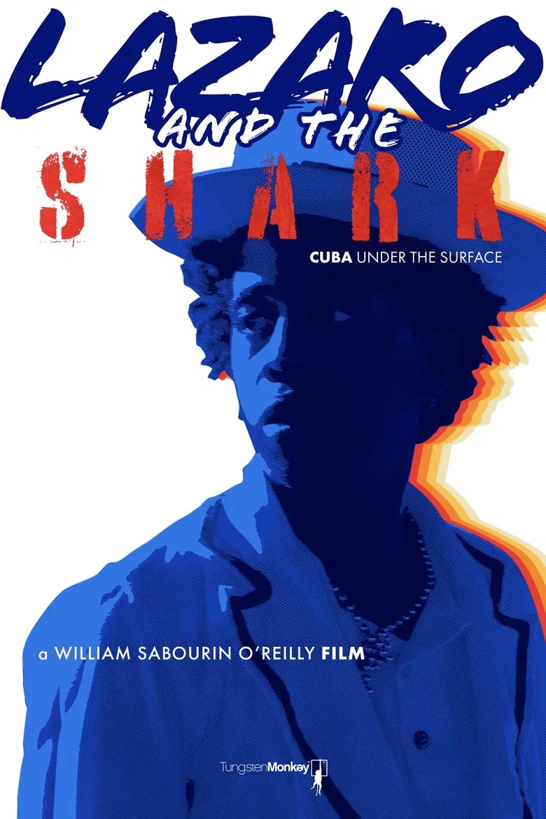 Lazaro and the Shark: Cuba Under the Surface poster background