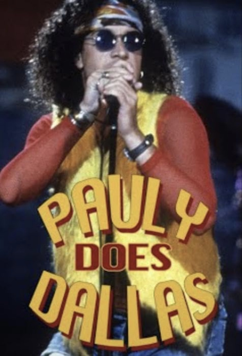 Pauly Does Dallas poster background