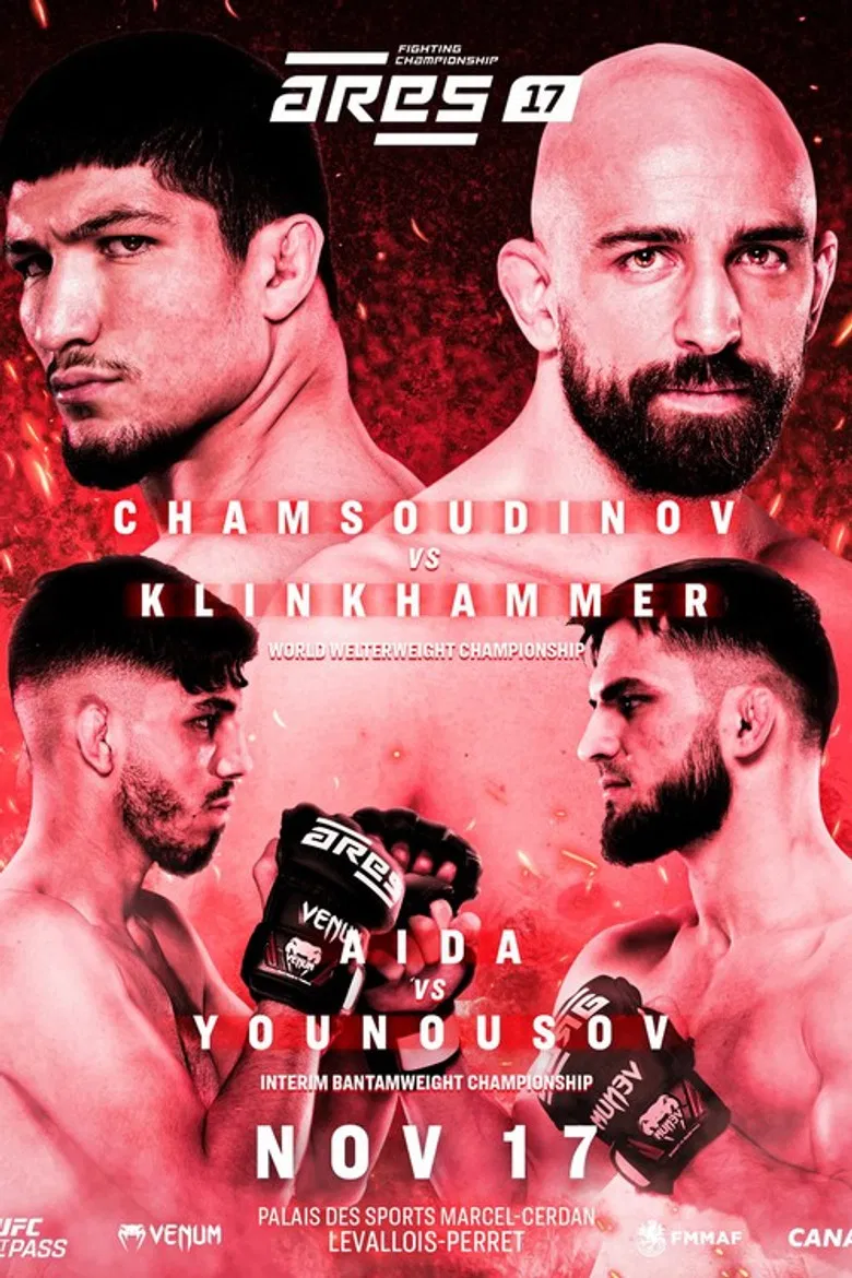 ARES Fighting Championship 17 : Aida vs. Younousov poster background