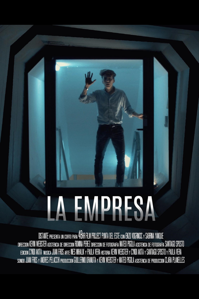 La empresa poster background