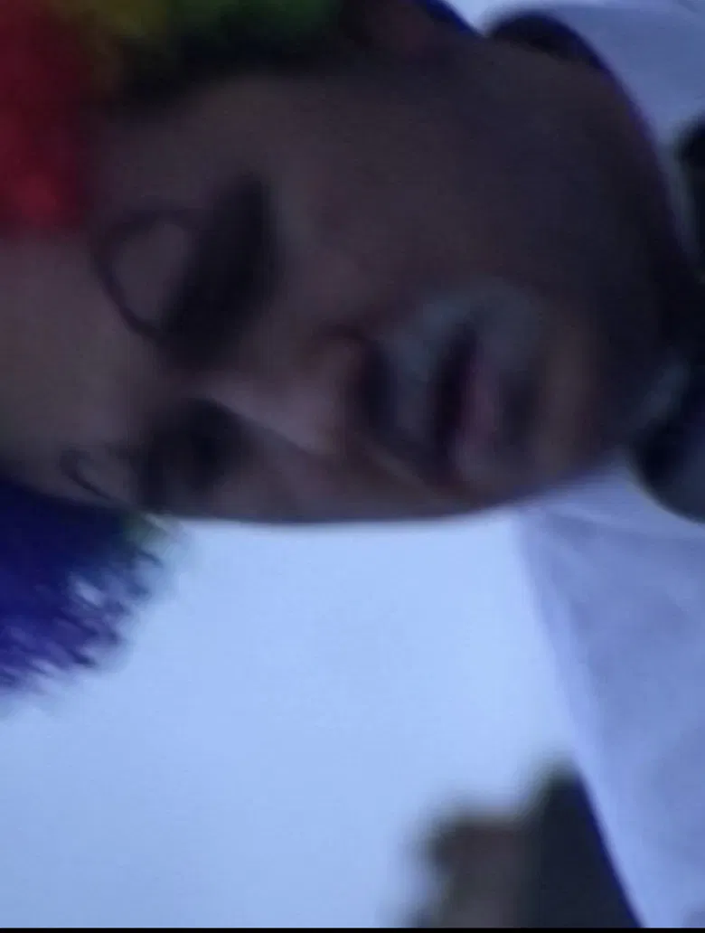 clown for sale poster background