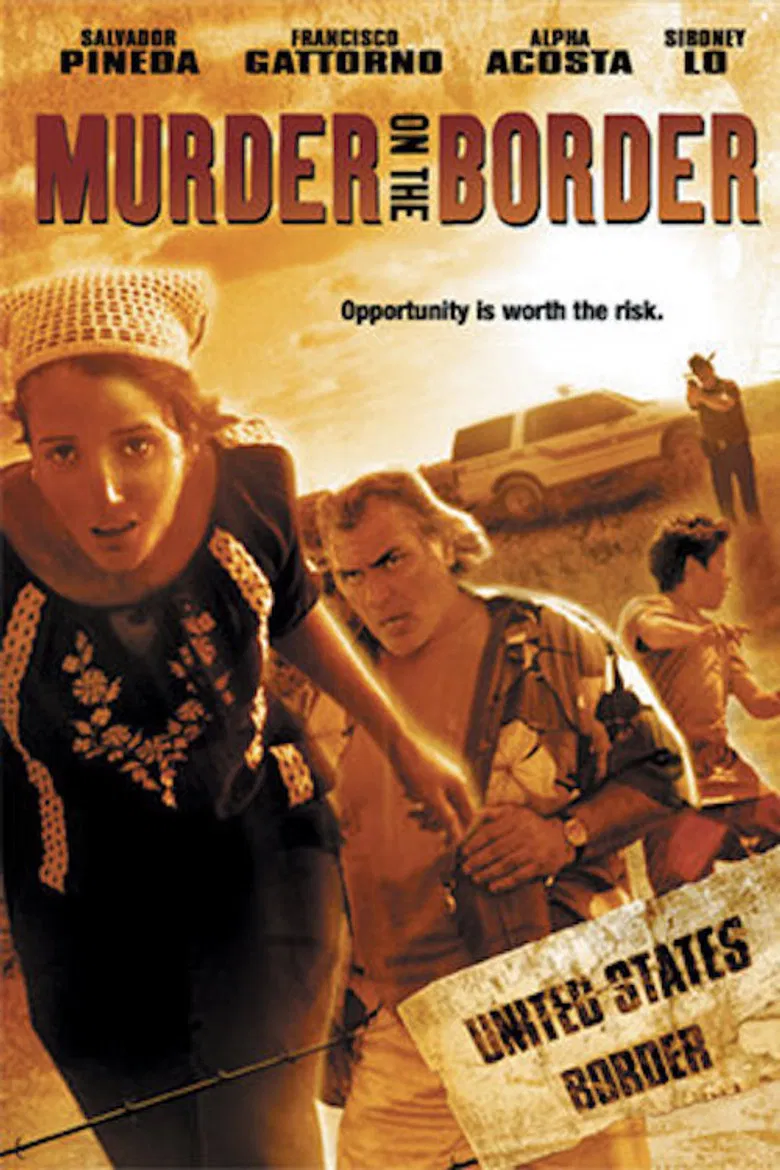 Murder on the Border poster background