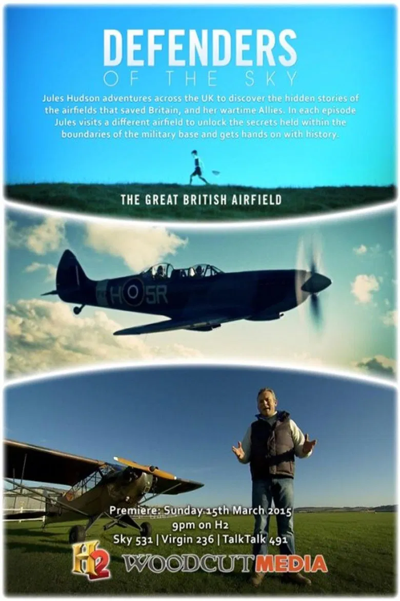 Defenders of the Sky: The Great British Airfield poster background