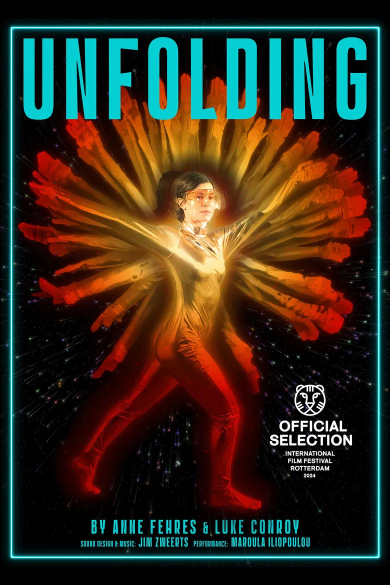 Unfolding poster background