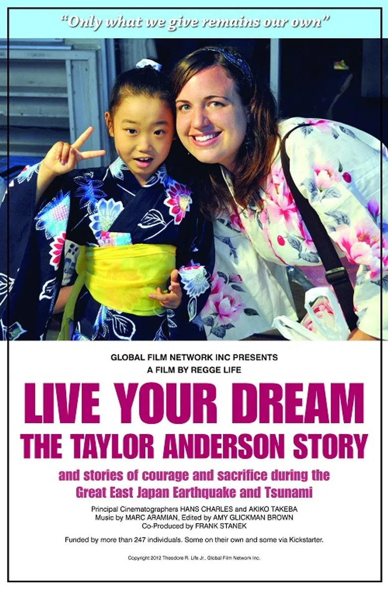 Live Your Dream: The Taylor Anderson Story poster background