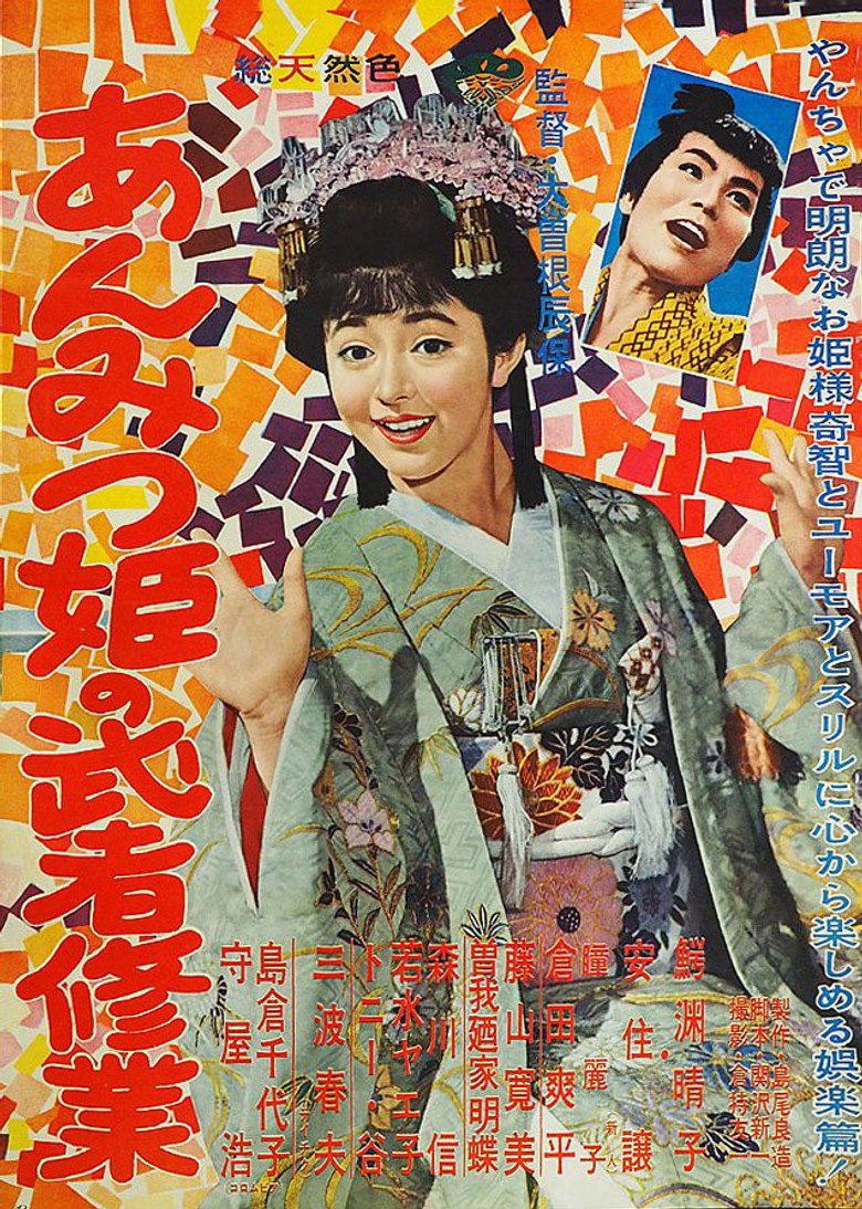 Adventures of Princess Anmitsu poster background