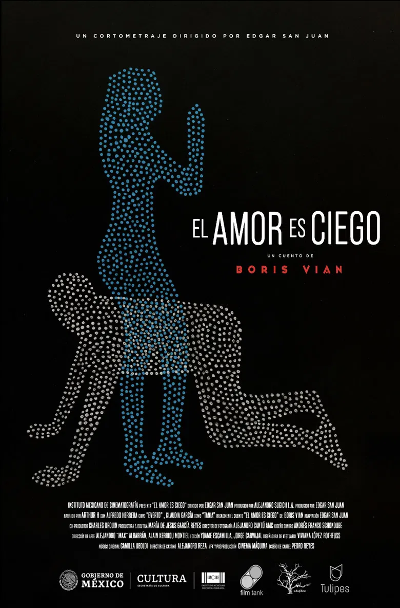 El Amor es Ciego poster background