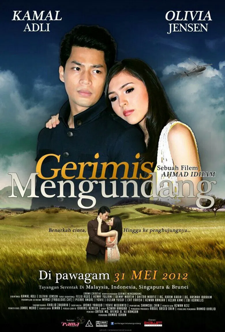 Gerimis Mengundang poster background