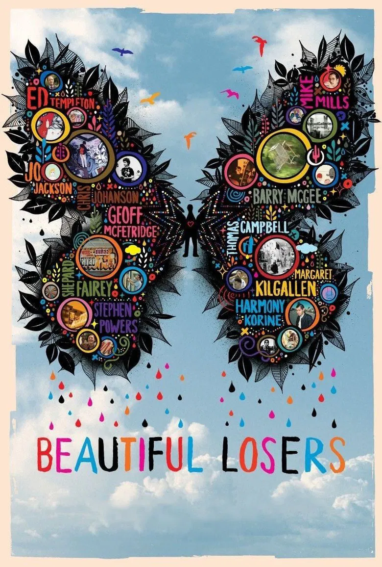 Beautiful Losers poster background