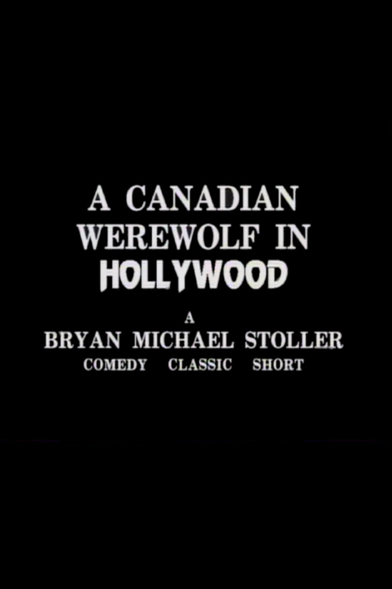 A Canadian Werewolf In Hollywood poster background