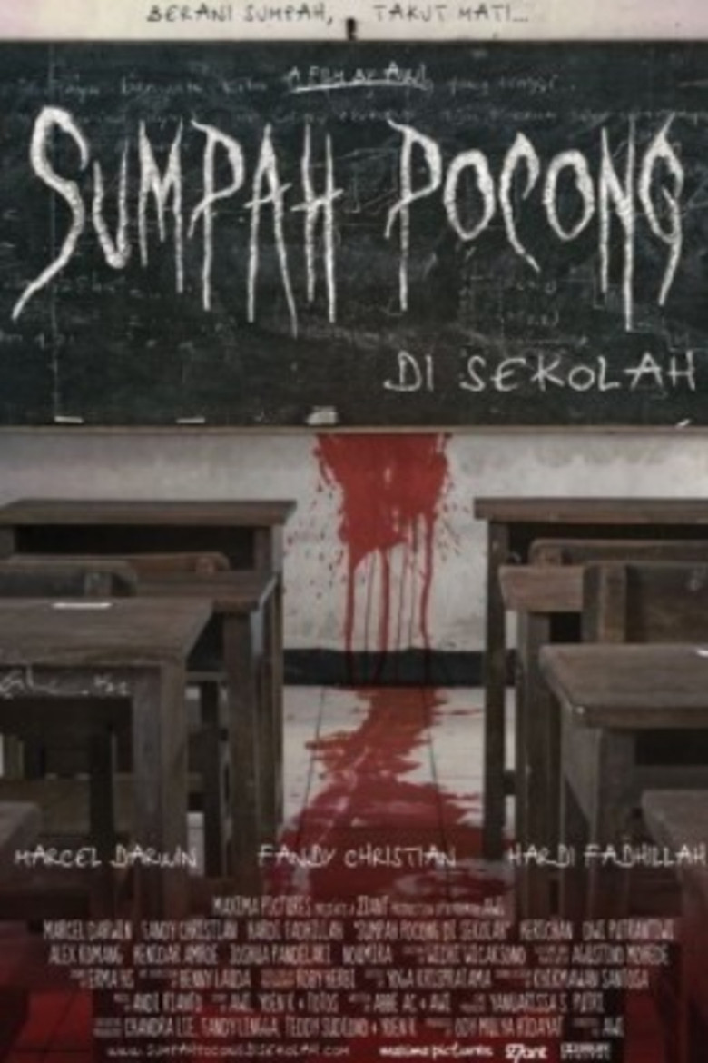 Sumpah Pocong Di Sekolah poster background