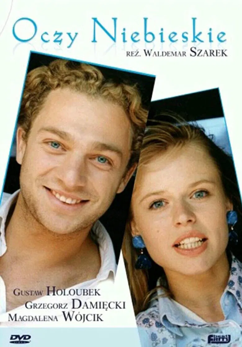 Oczy niebieskie poster background