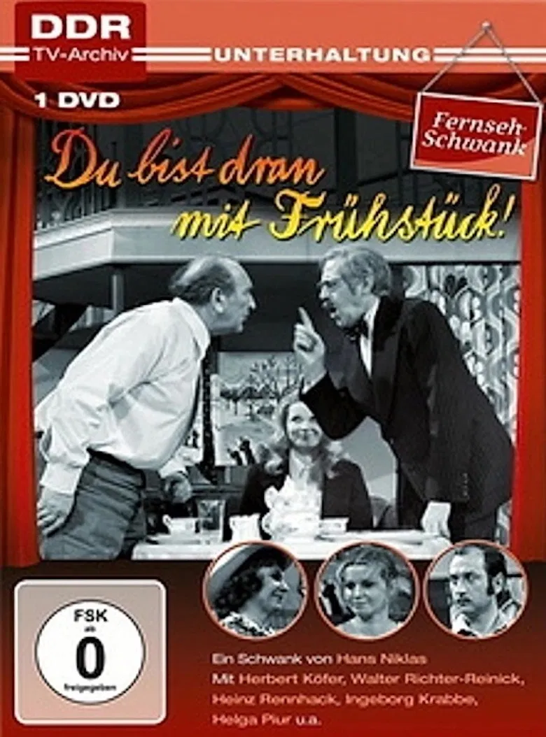 Du bist dran mit Frühstück! poster background