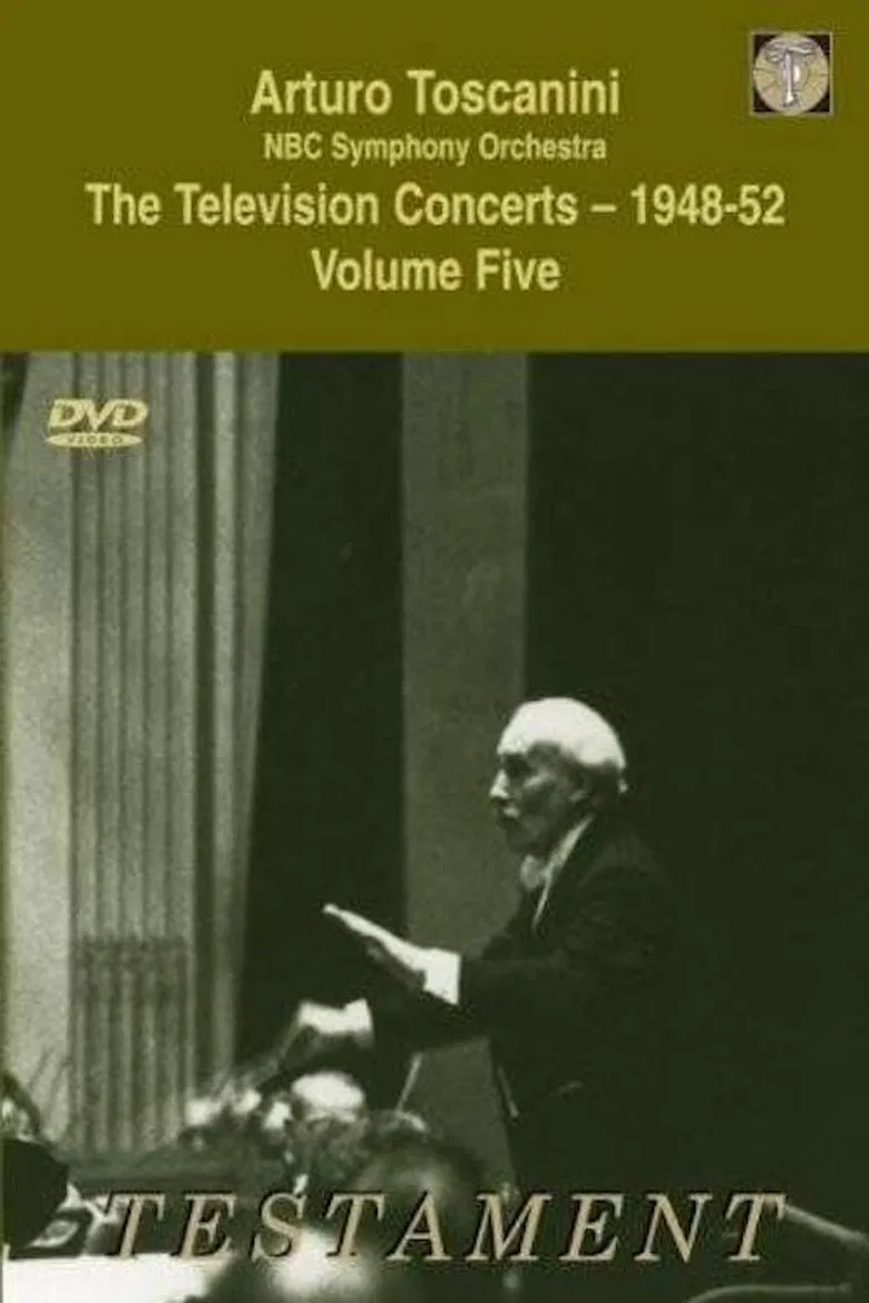 Toscanini: The Television Concerts, Vol. 8: Franck, Sibelius, Debussy and Rossini poster background