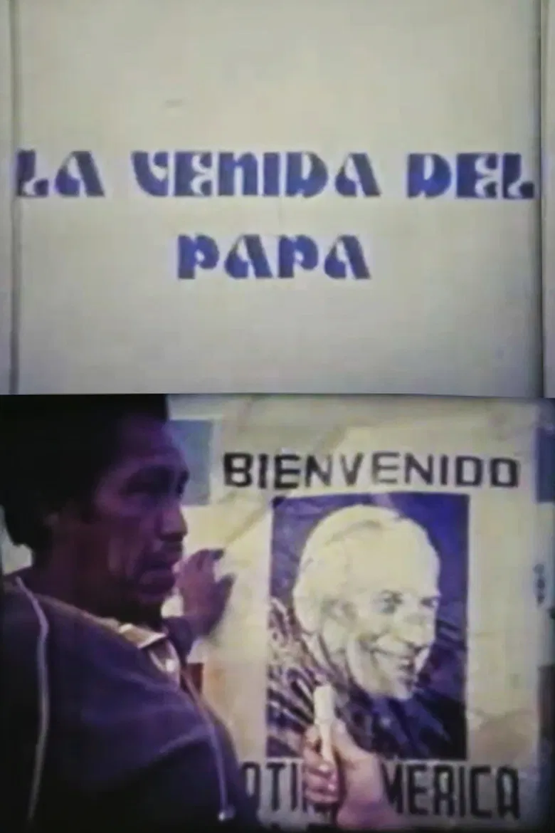 La venida del papa poster background