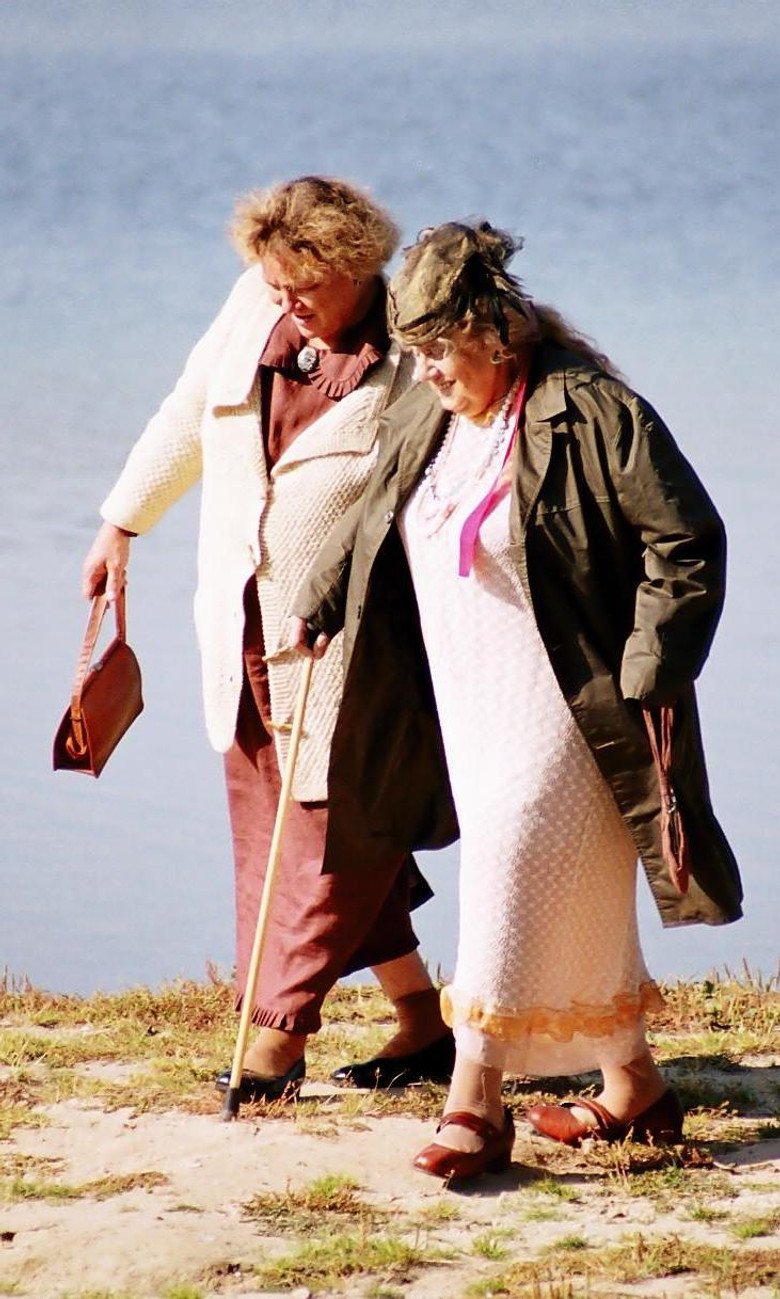 At the River poster background