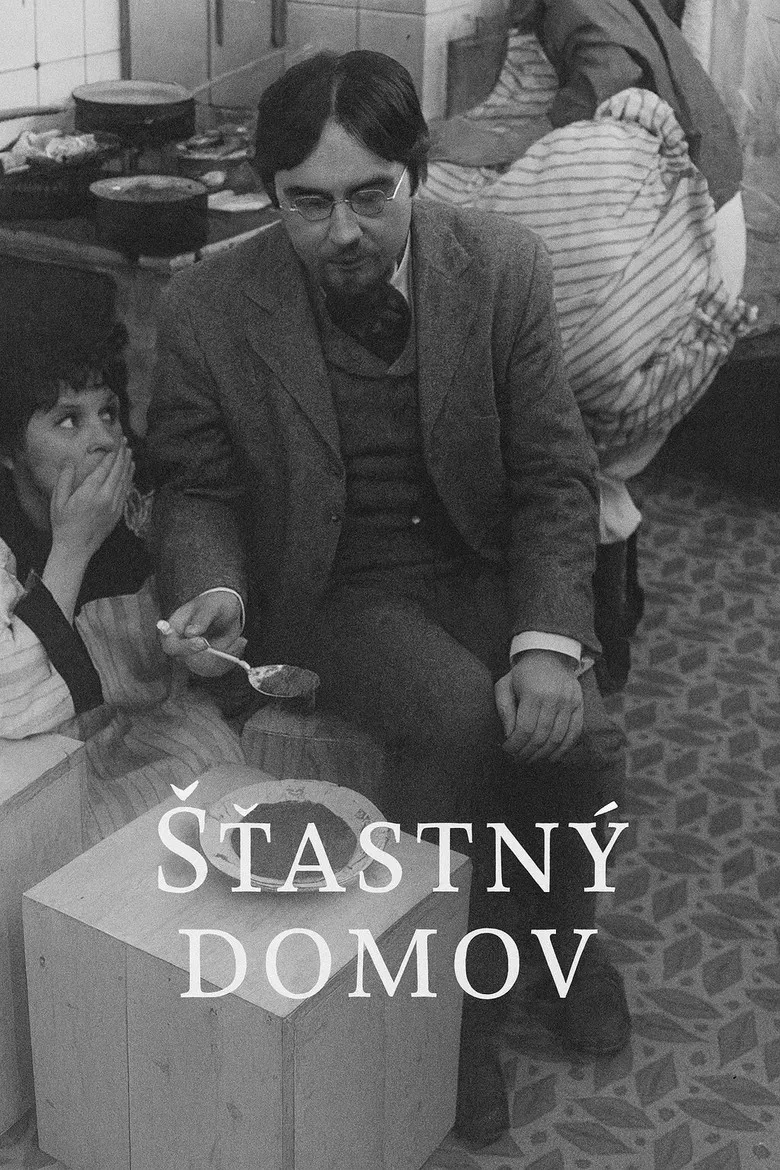 Šťastný domov poster background