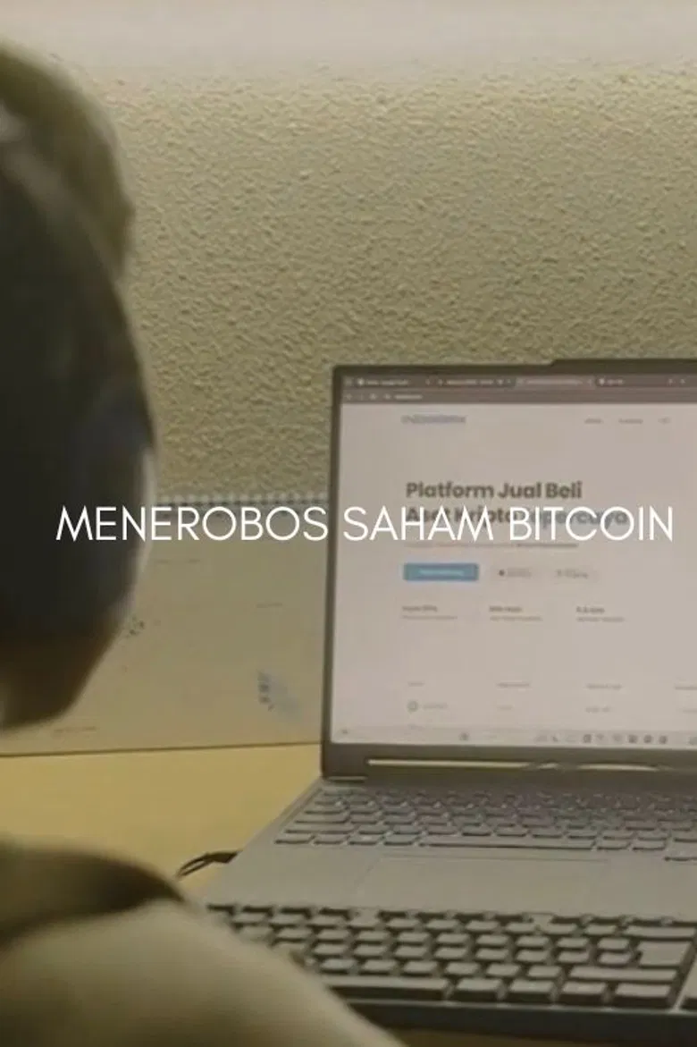 Menerobos Saham Bitcoin poster background