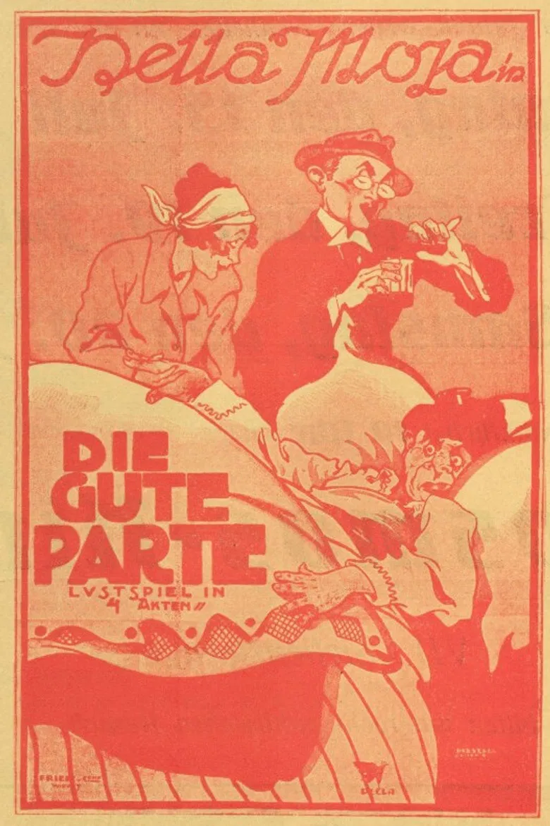 Die gute Partie poster background