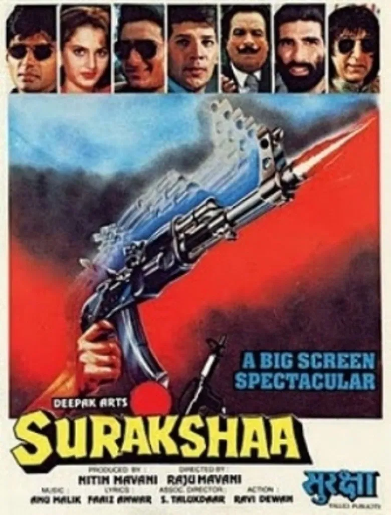 Surakshaa poster background