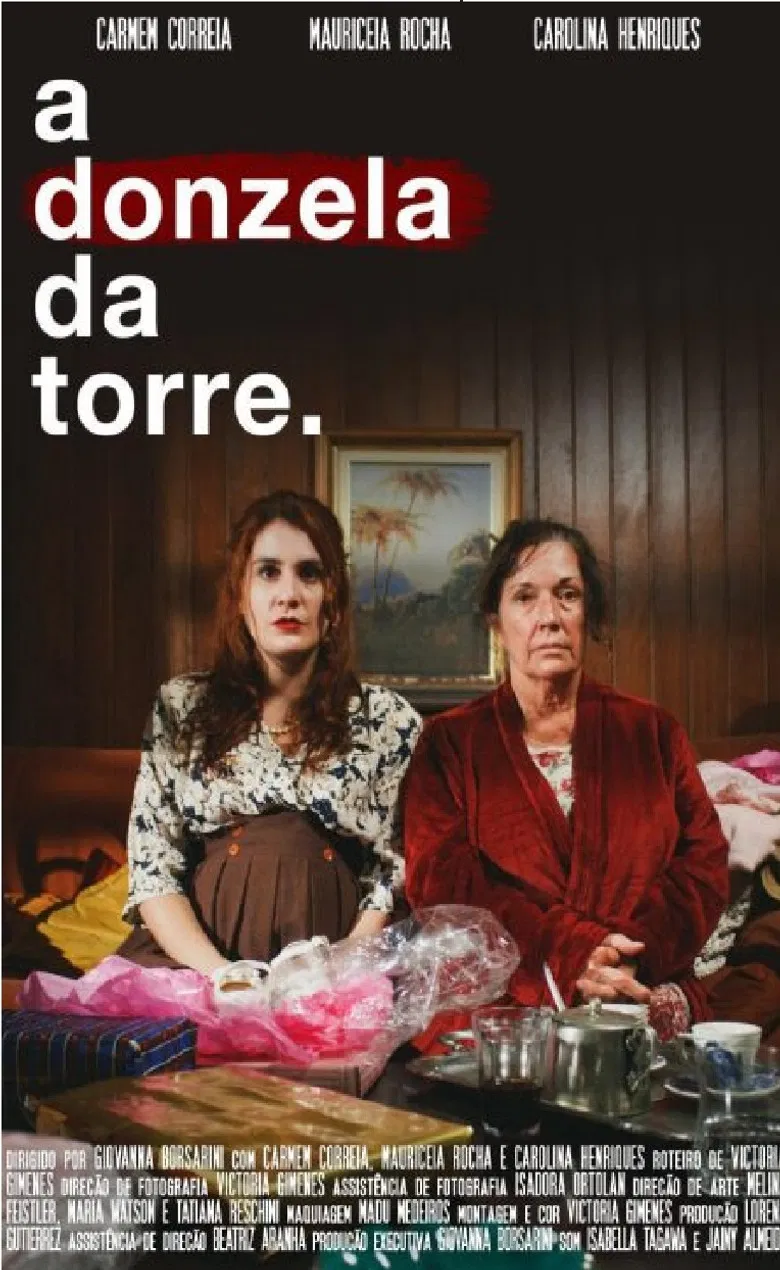 A Donzela da Torre poster background