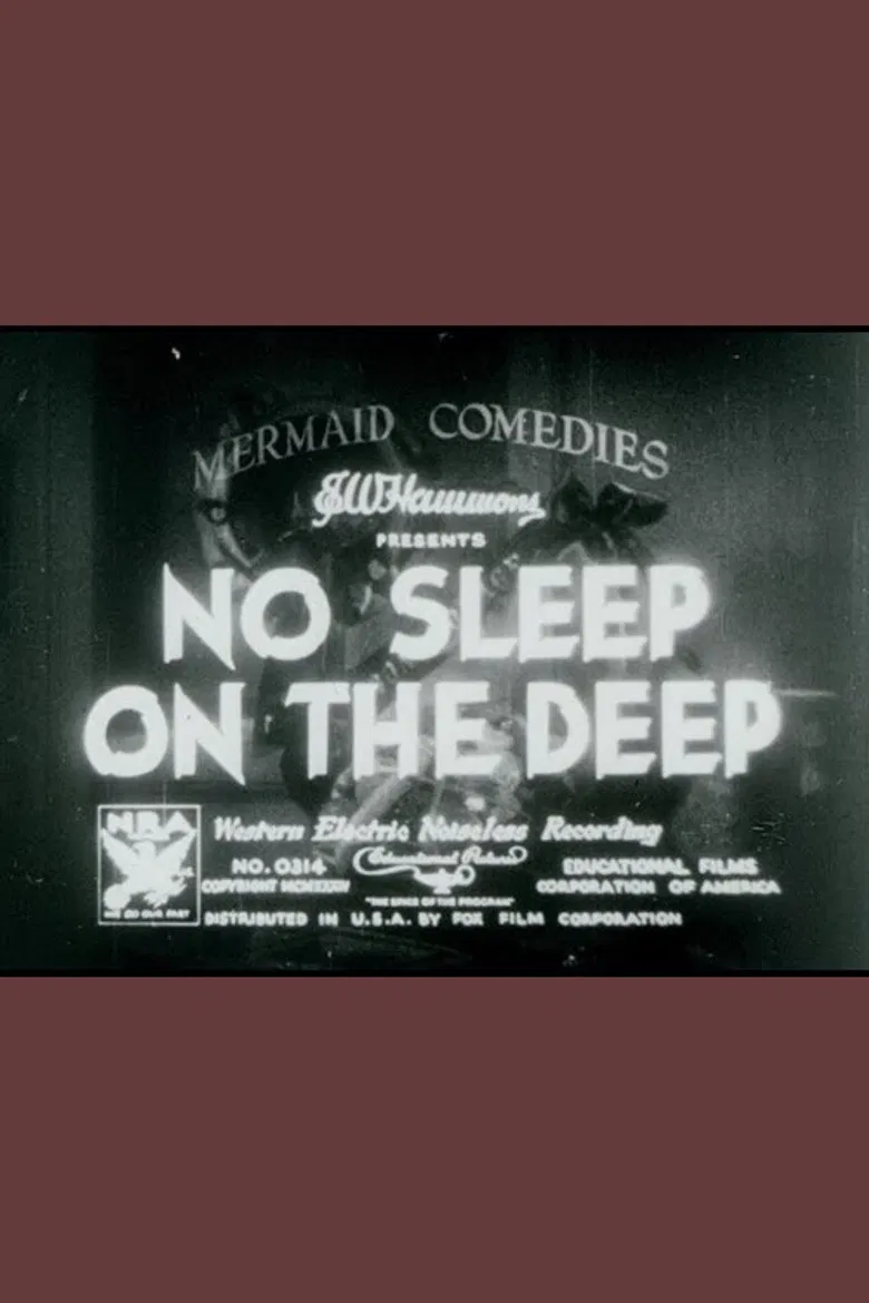 No Sleep on the Deep poster background