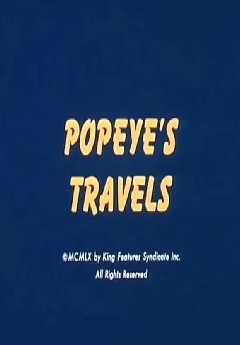 Popeye's Travels poster background