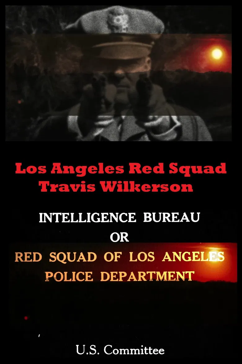 Los Angeles Red Squad: The Communist Situation in California poster background