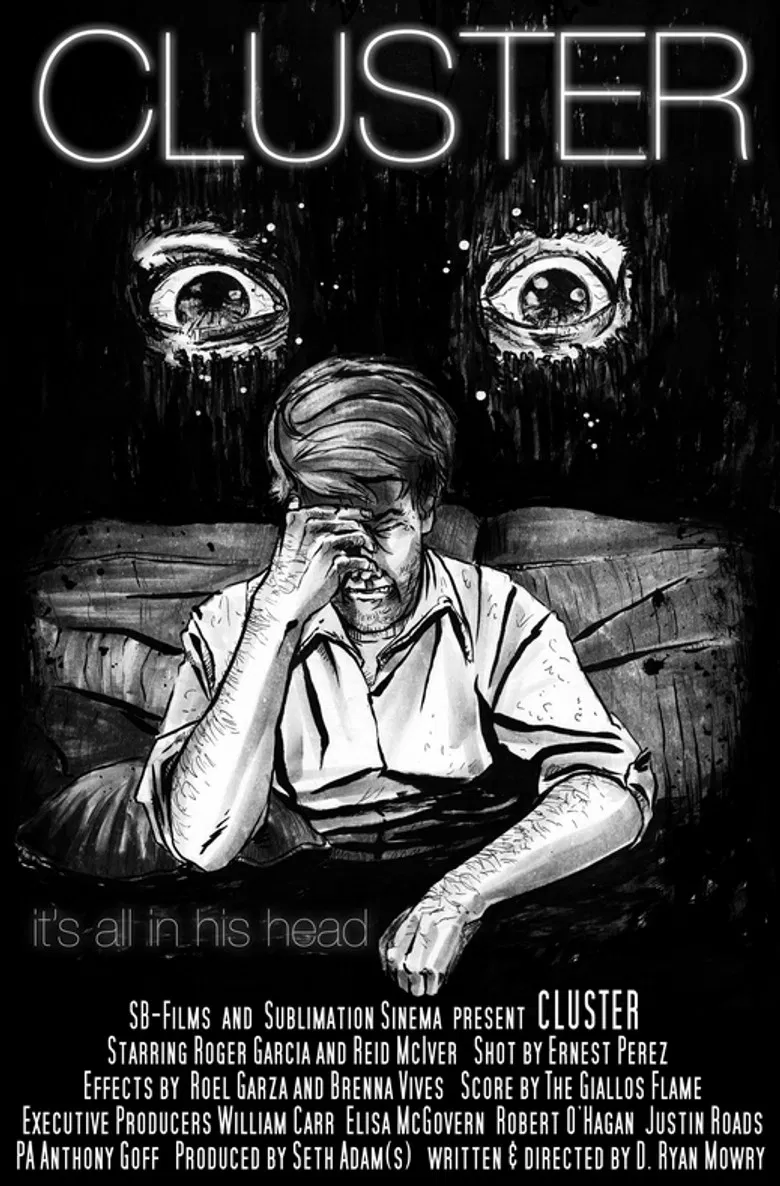 CLUSTER poster background