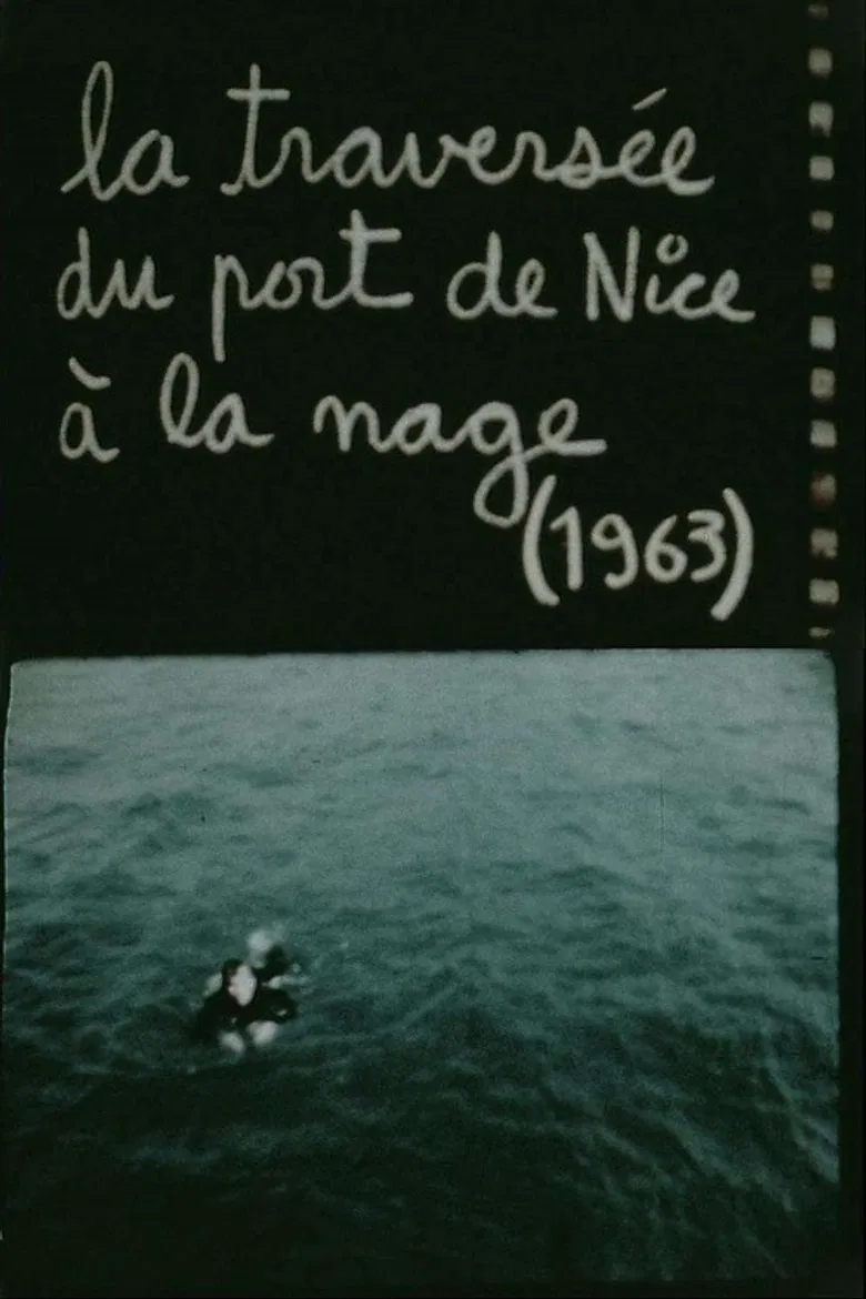 La traversée du port de Nice à la nage poster background