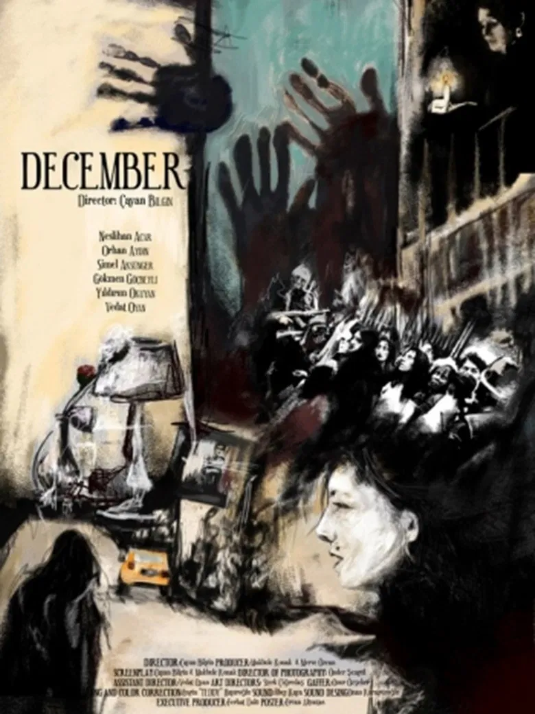 December poster background