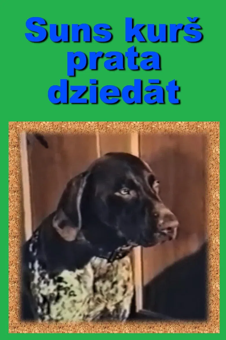 A Dog Who Could Sing poster background