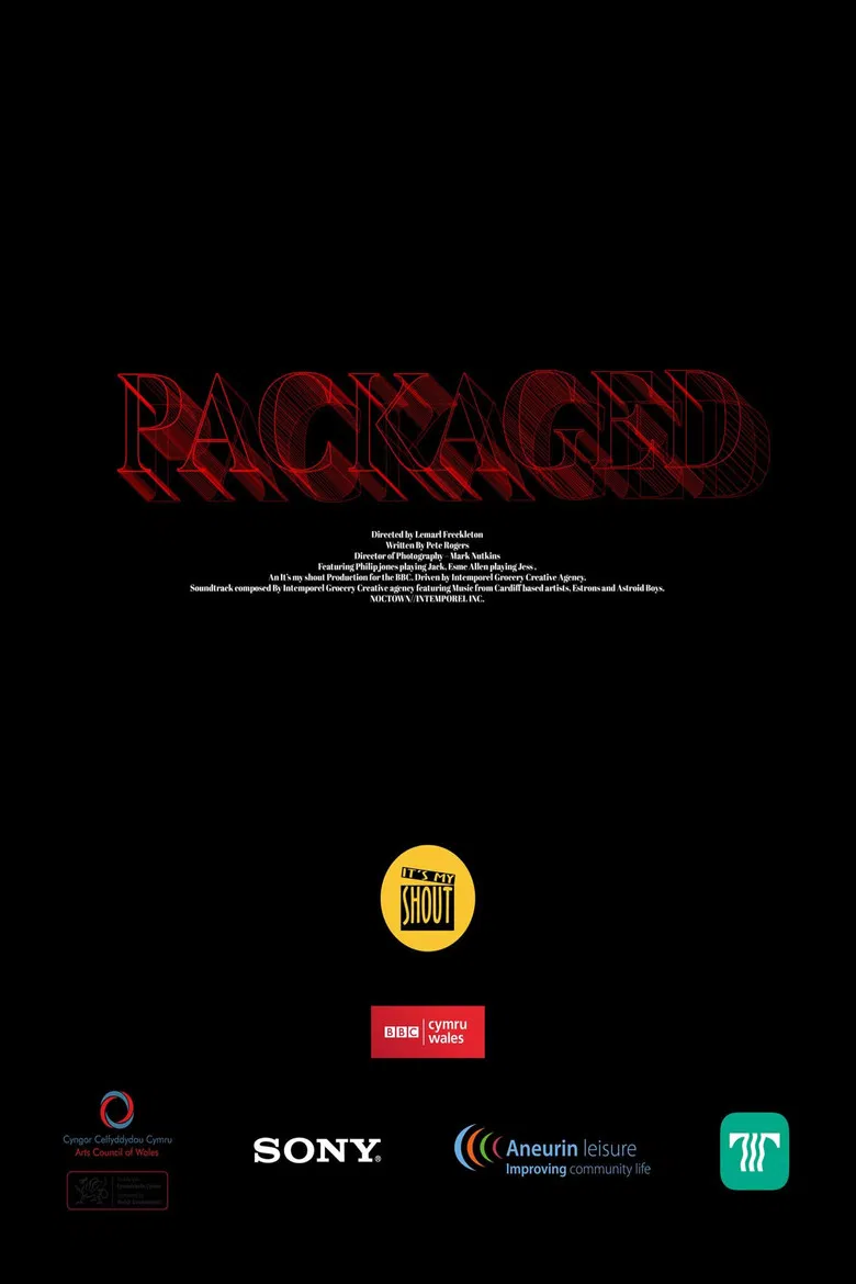 Packaged poster background