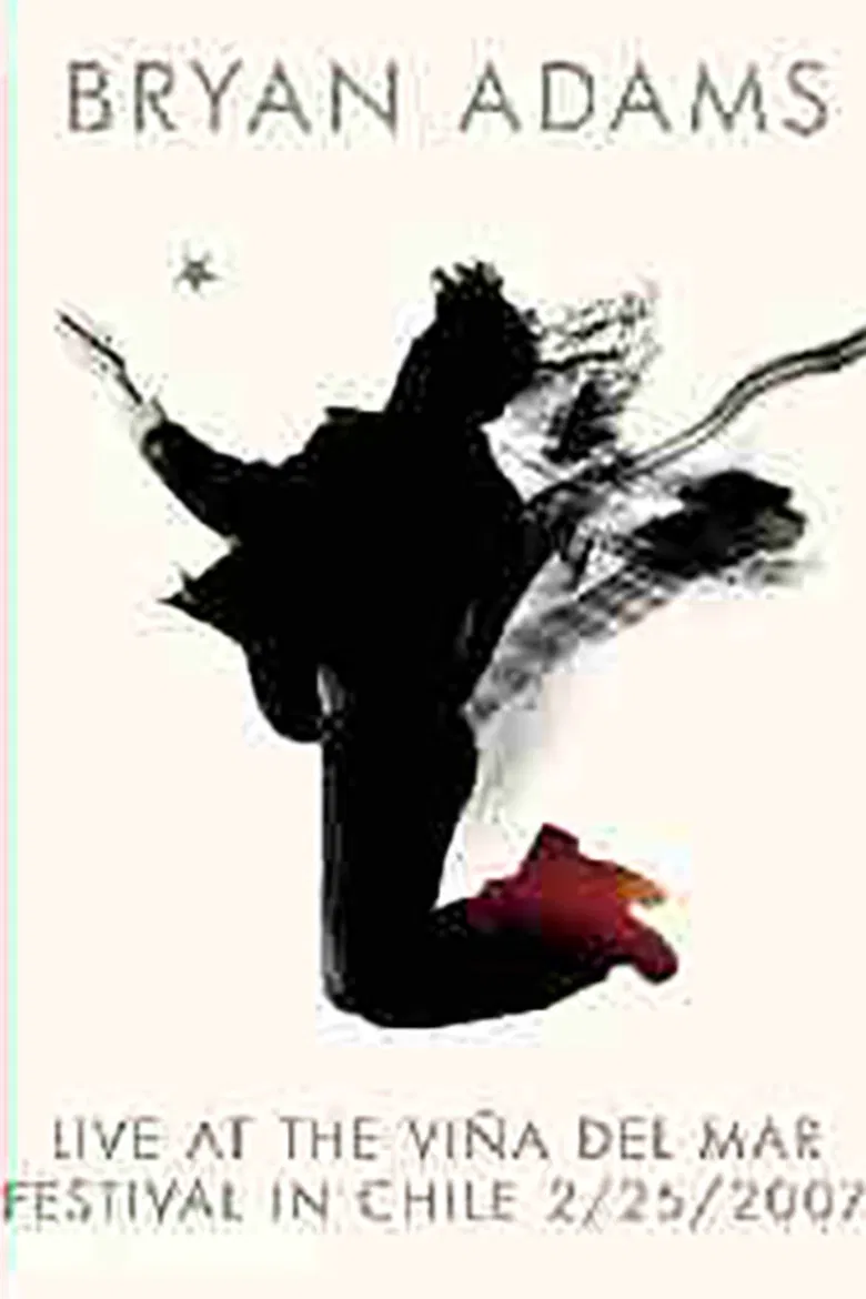Bryan Adams Festival de Viña del Mar poster background