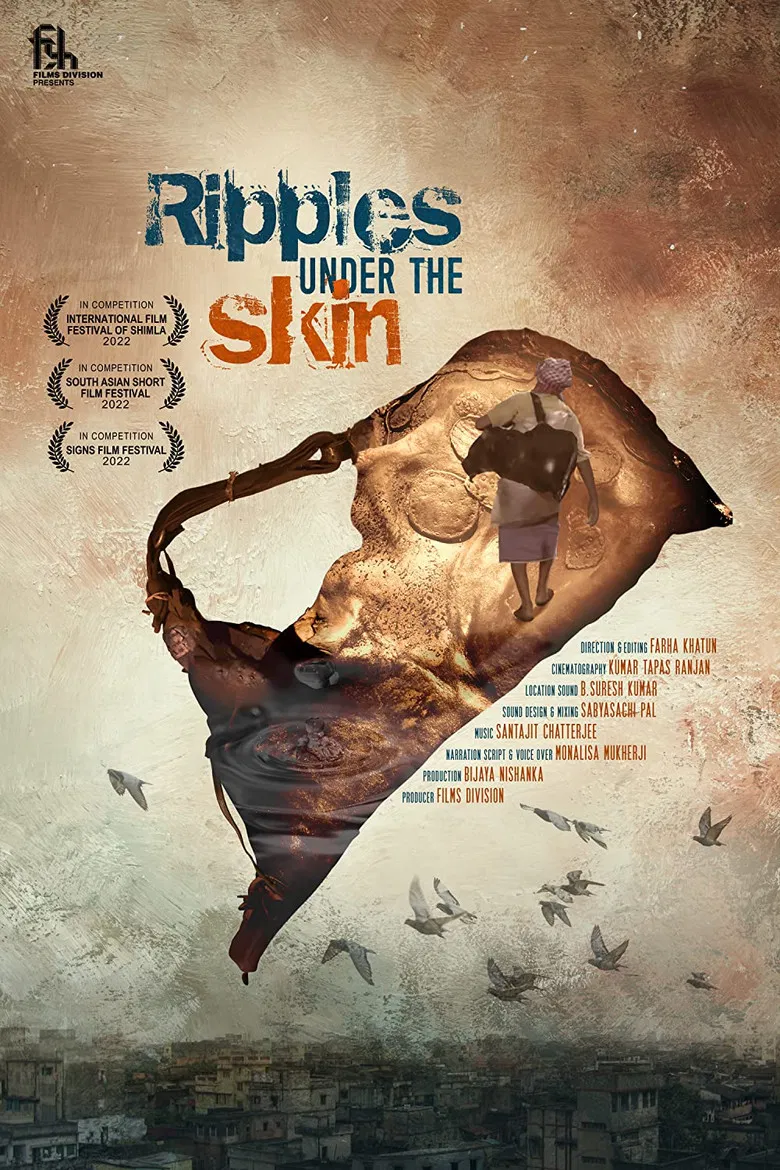 Ripples under the Skin poster background