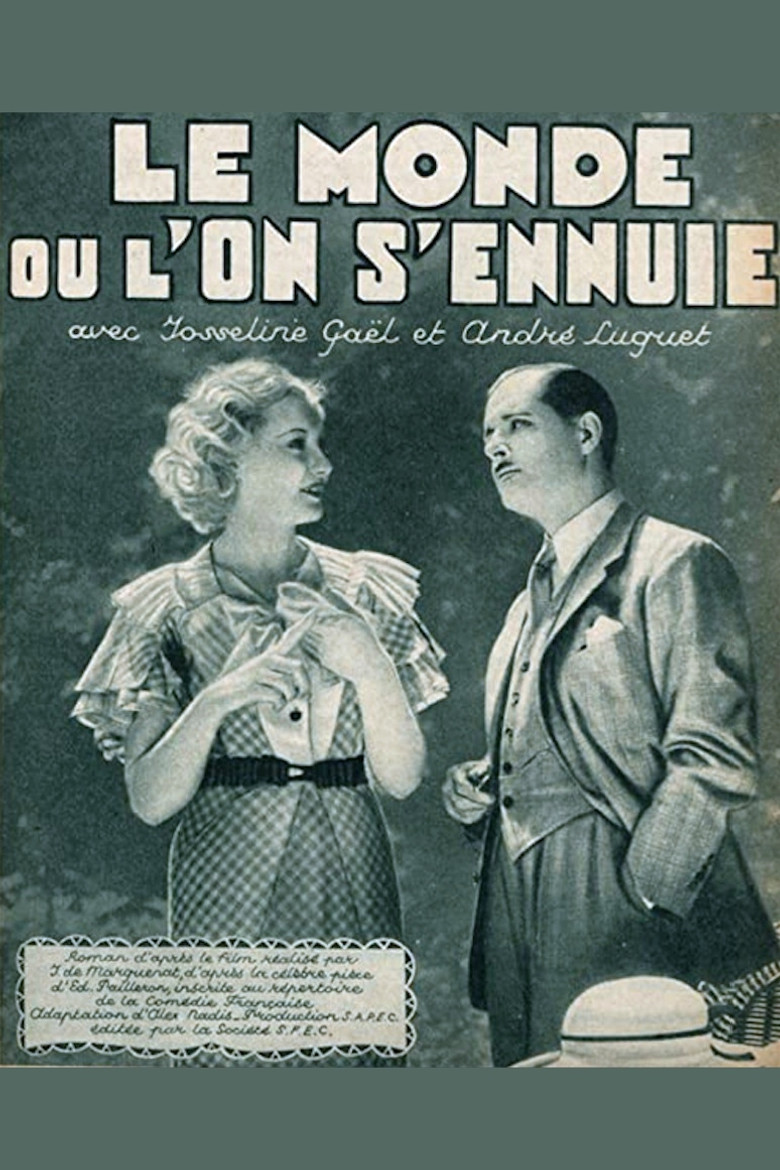 Le monde où l'on s'ennuie poster background