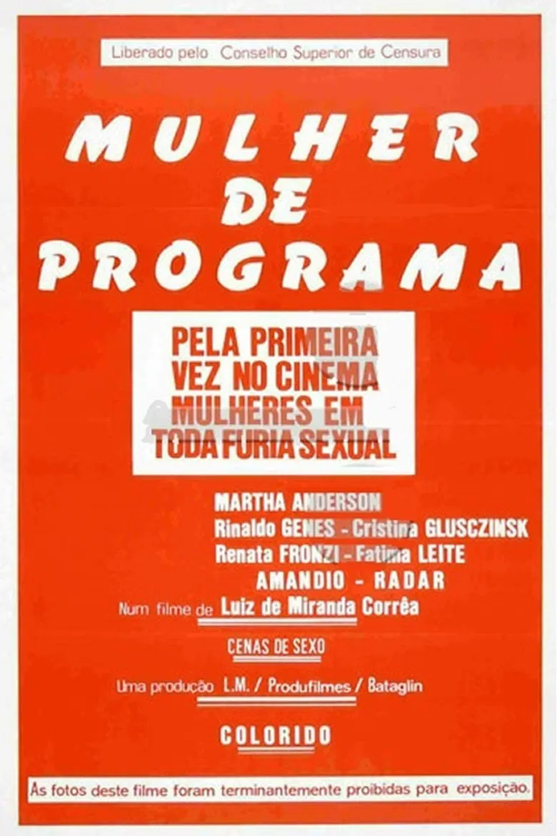 Mulher de Programa poster background