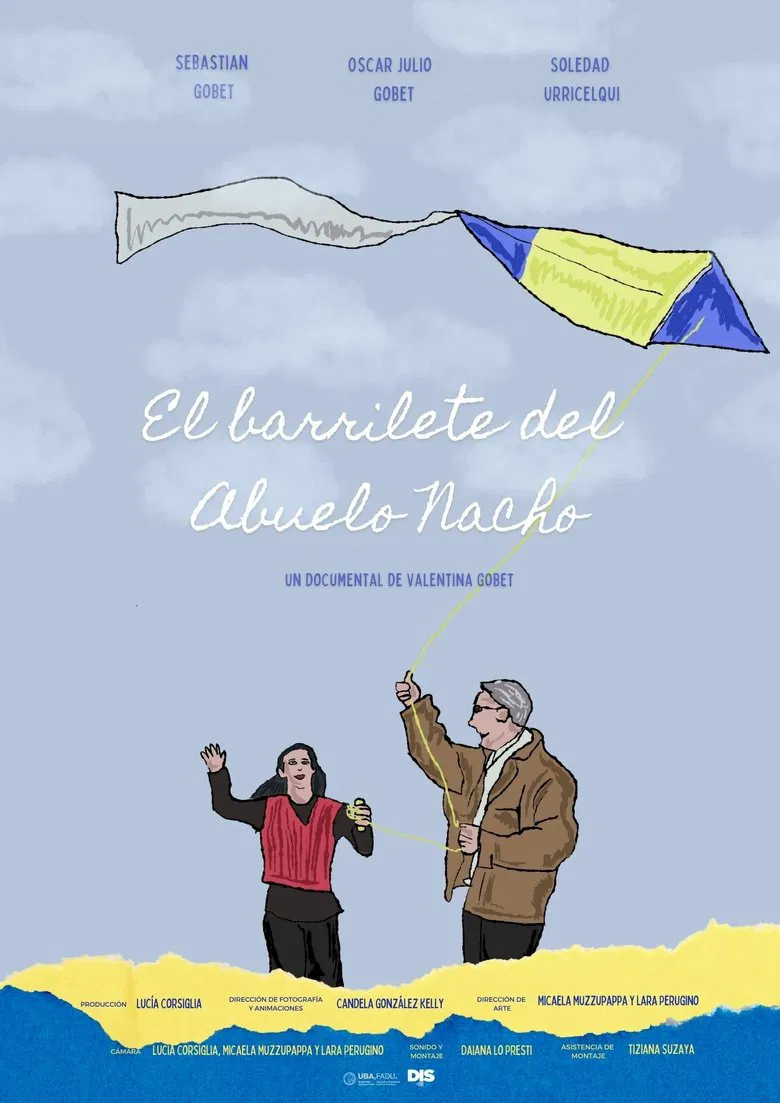 Grandpa Nacho´s  kite poster background