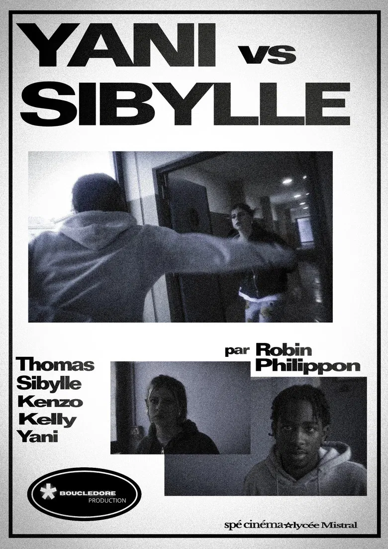 Yani vs Sibylle poster background
