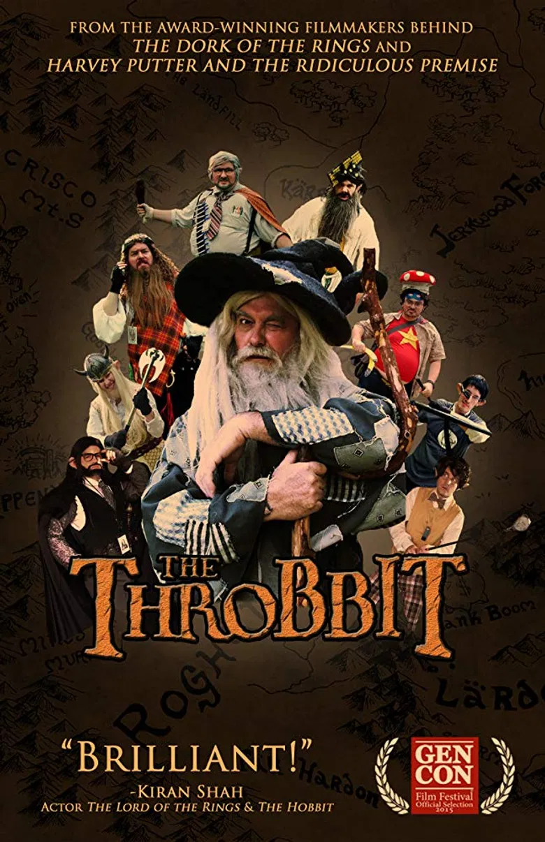 The Throbbit poster background