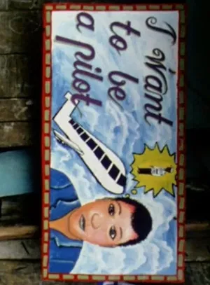 I Want to Be a Pilot poster background