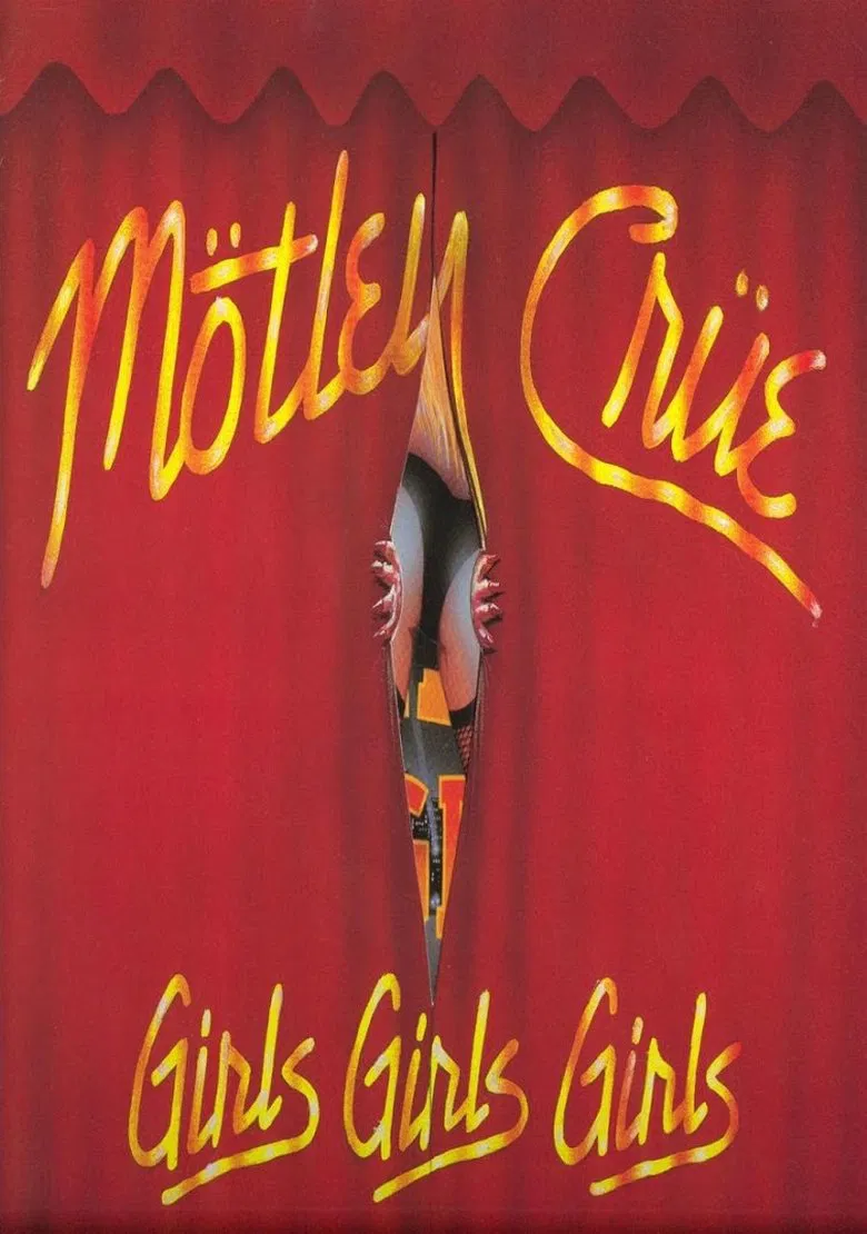 Mötley Crüe | Girls Girls Girls Tour '87/'88 poster background