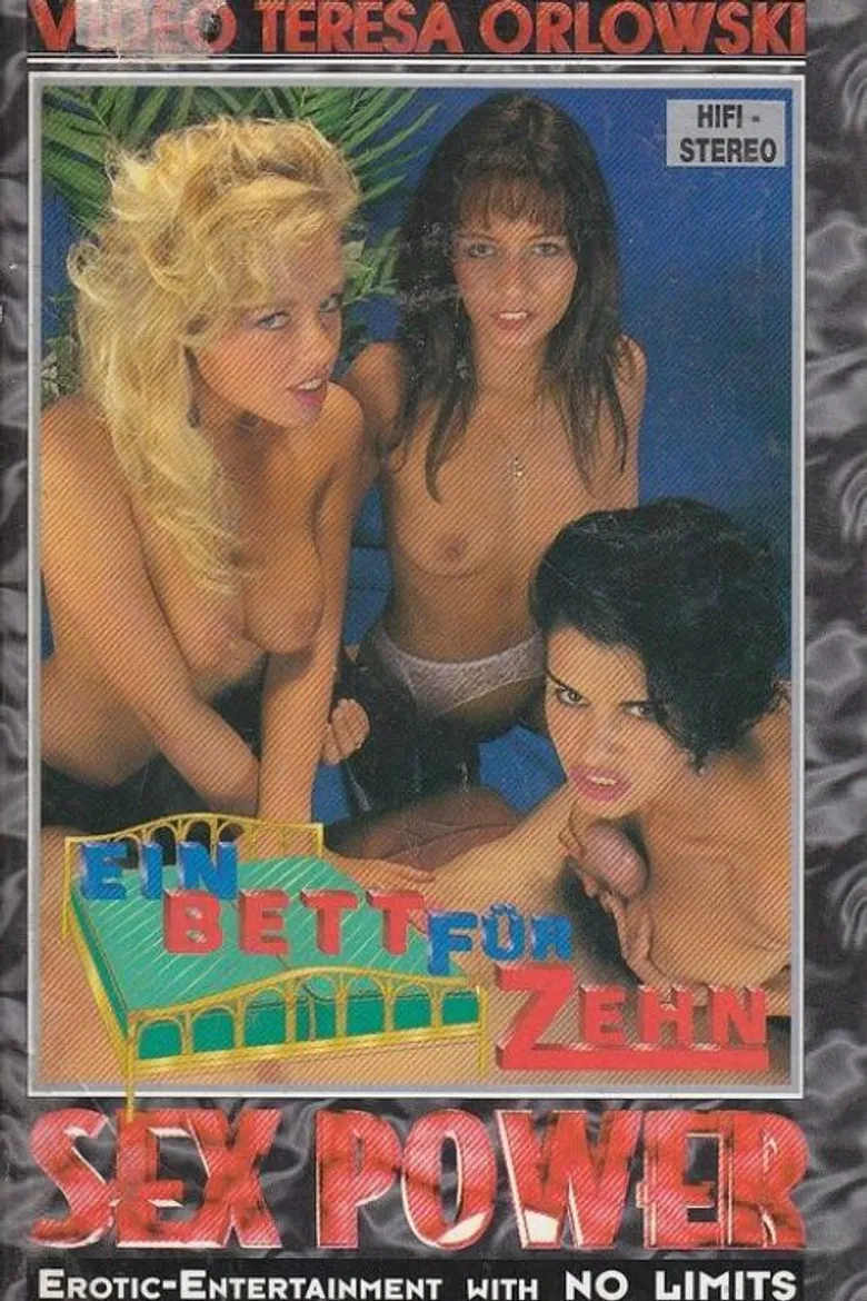 Ein Bett für Zehn poster background