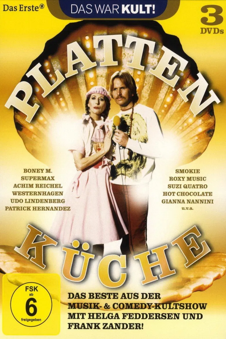 Plattenküche poster background