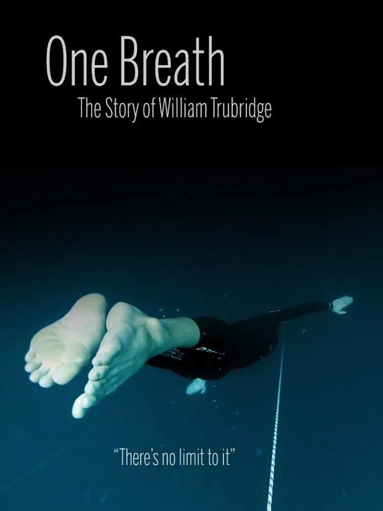 One Breath: The Story of William Trubridge poster background