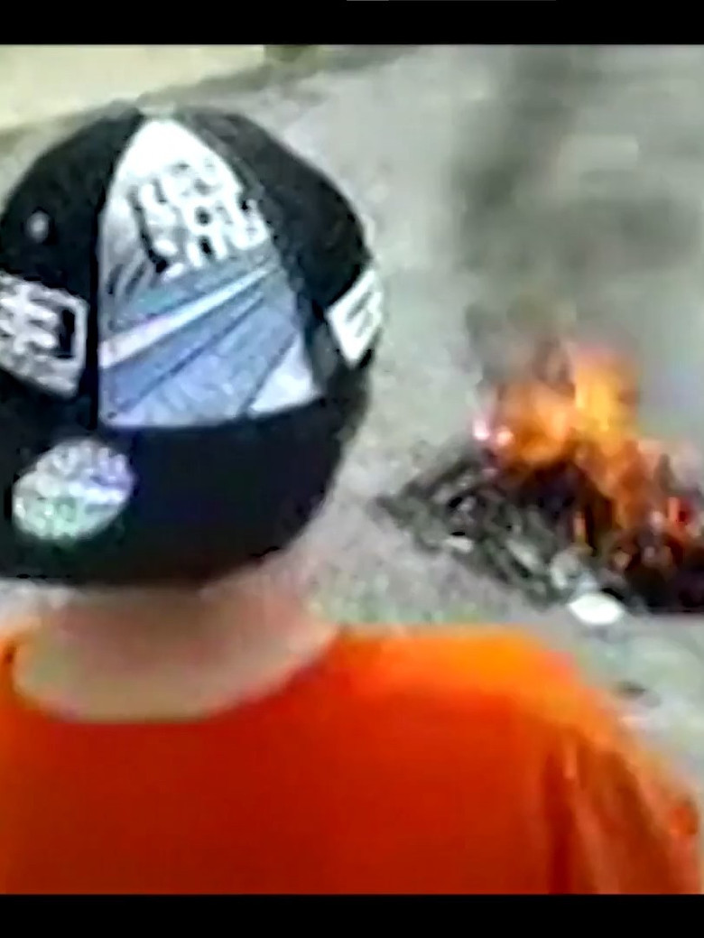 Toys on Fire poster background