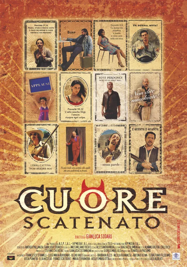 Cuore scatenato poster background