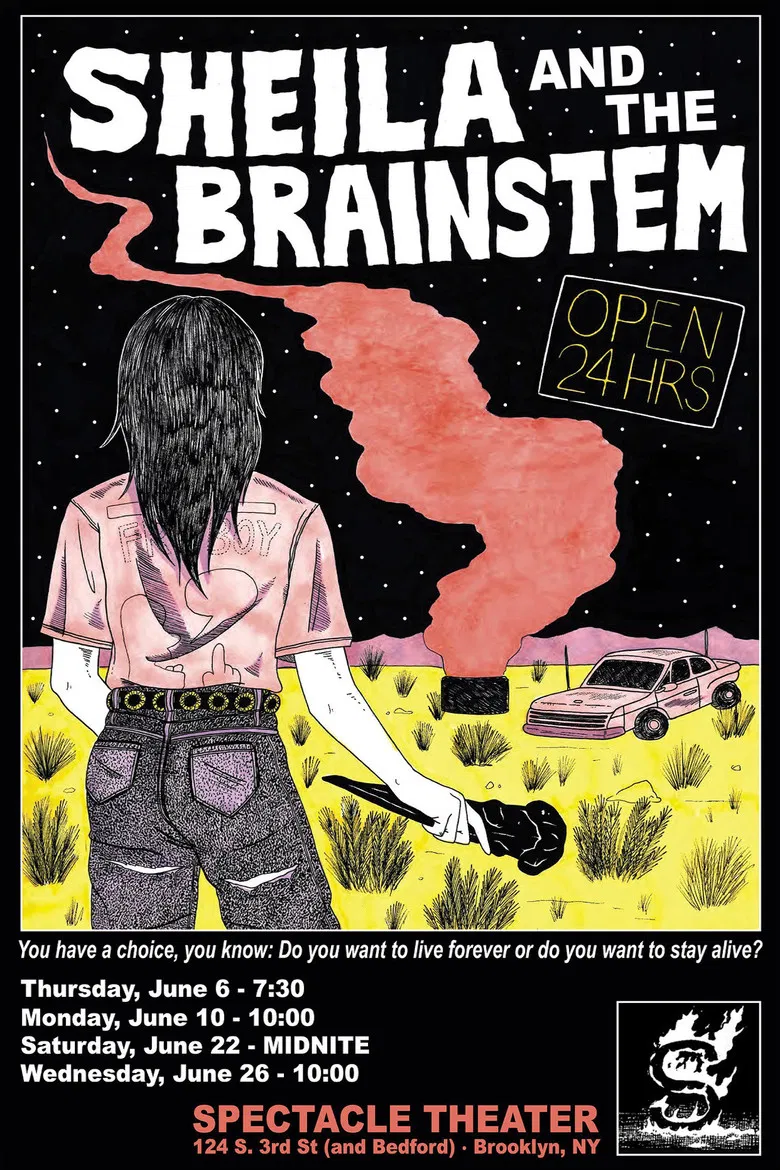 Sheila and the Brainstem poster background